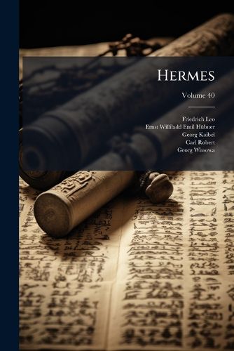 Cover image for Hermes, Volume 40
