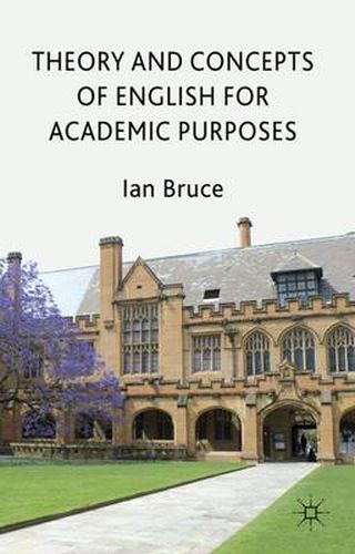 Cover image for Theory and Concepts of English for Academic Purposes