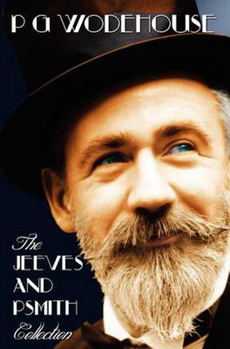 Cover image for Jeeves and Psmith Collection - Mike, Psmith in the City, Psmith, Journalist, the Man with Two Left Feet, My Man Jeeves and Right Ho, Jeeves