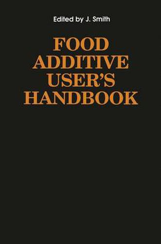 Cover image for Food Additive User's Handbook