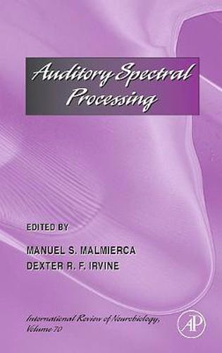 Cover image for Auditory Spectral Processing