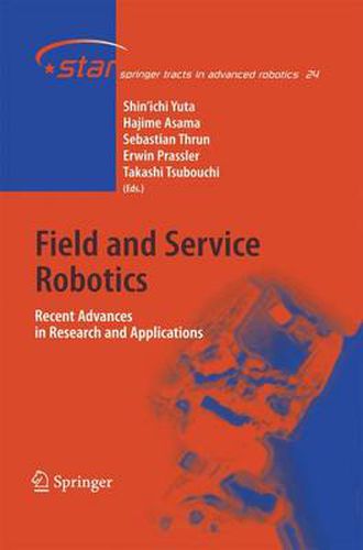 Cover image for Field and Service Robotics: Recent Advances in Research and Applications
