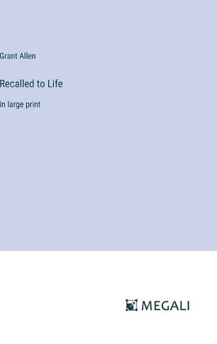 Cover image for Recalled to Life