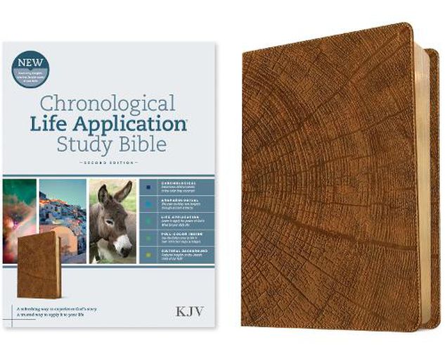 Cover image for KJV Chronological Life Application Study Bible, 2nd Edition