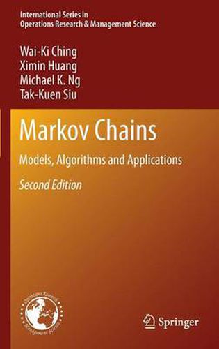 Markov Chains: Models, Algorithms and Applications