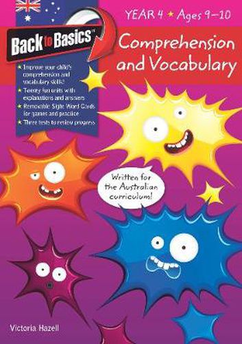 Cover image for Back to Basics - Comprehension and Vocabulary Year 4