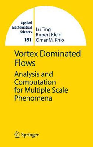 Cover image for Vortex Dominated Flows: Analysis and Computation for Multiple Scale Phenomena