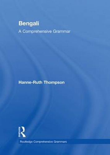 Cover image for Bengali: A Comprehensive Grammar