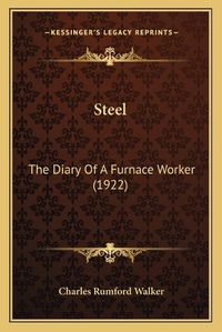 Cover image for Steel: The Diary of a Furnace Worker (1922)