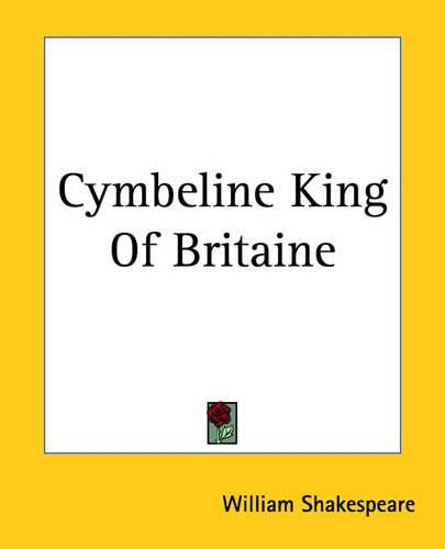 Cover image for Cymbeline King Of Britaine