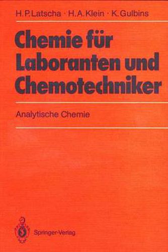 Chemie fur Laboranten und Chemotechniker