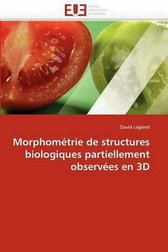 Cover image for Morphometrie de Structures Biologiques Partiellement Observees En 3D