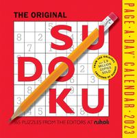 Cover image for Original Sudoku Page-A-Day Calendar 2023