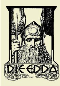 Cover image for Die Edda. Illustrierte Ausgabe.