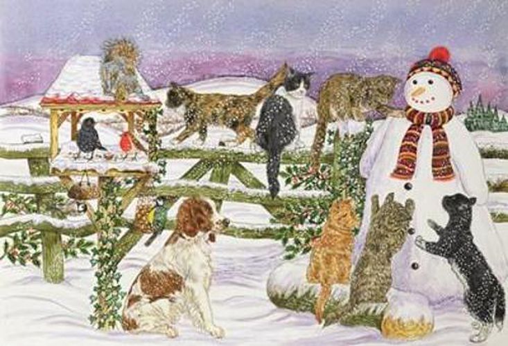 Snowman and Friends 1000 Piece Jigsaw Puzzle