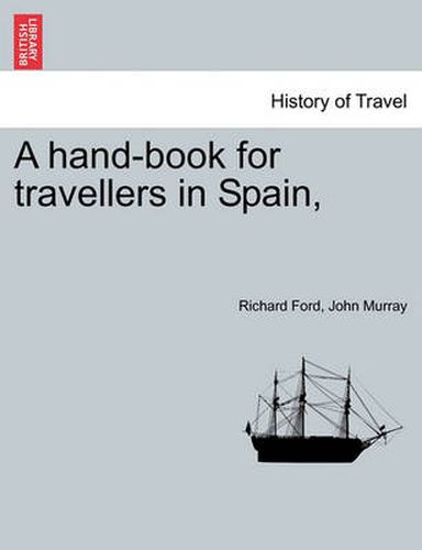 Cover image for Handbook for Travellers in Spain