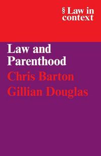 Cover image for Law and Parenthood