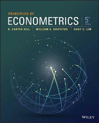 Cover image for Principles of Econometrics