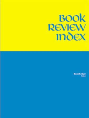 Cover image for Book Review Index: Cumulative Edition: 2001