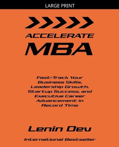 Cover image for Accelerate MBA
