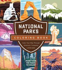 Cover image for National Parks Coloring Book