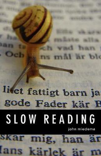 Cover image for Slow Reading