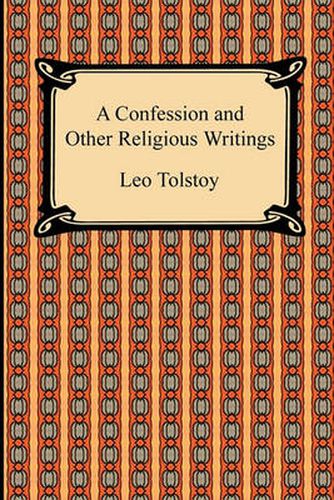 Cover image for A Confession and Other Religious Writings