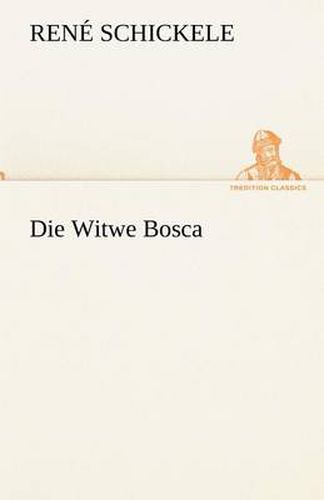 Cover image for Die Witwe Bosca