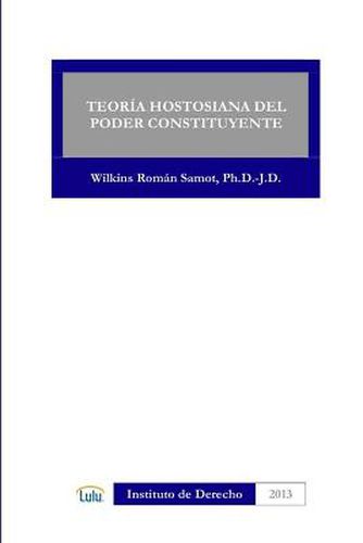 Cover image for Teoria Hostosiana Del Poder Constituyente