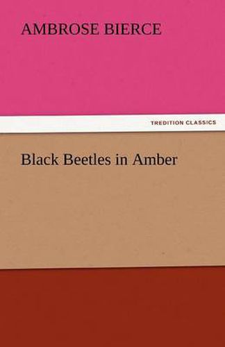 Cover image for Black Beetles in Amber