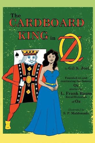 Cover image for The Cardboard King in Oz