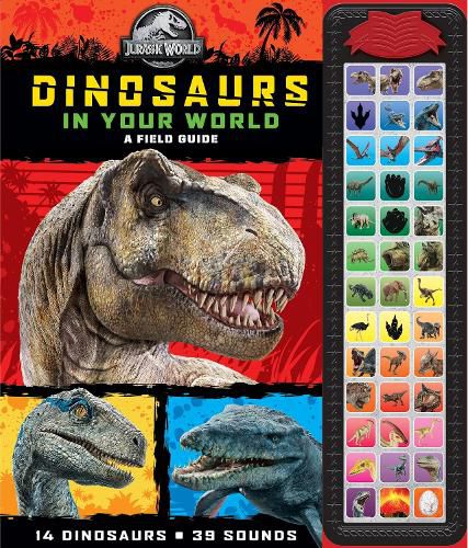 Cover image for Jurassic World: Dinosaurs in Your World A Field Guide Sound Book: A Field Guide