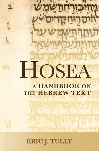 Cover image for Hosea: A Handbook on the Hebrew Text