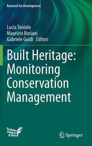 Cover image for Built Heritage: Monitoring Conservation Management