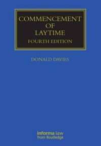 Cover image for Commencement of Laytime