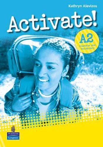 Cover image for Activate! A2 Grammar & Vocabulary Book