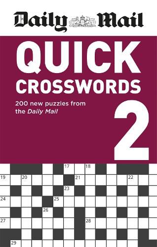 Cover image for Daily Mail Quick Crosswords Volume 2