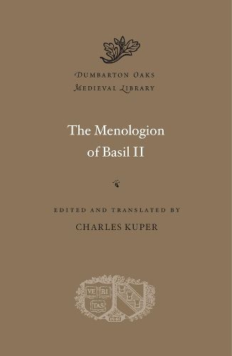 Cover image for The Menologion of Basil II