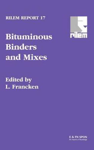 Cover image for Bituminous Binders and Mixes