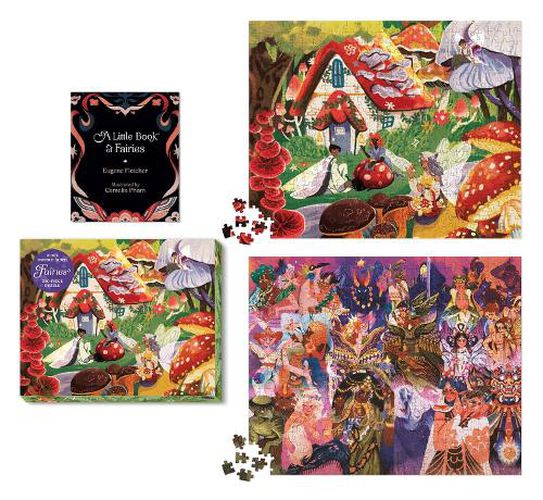 Cover image for Fairies 2-in-1 Double-Sided 500-Piece Puzzle