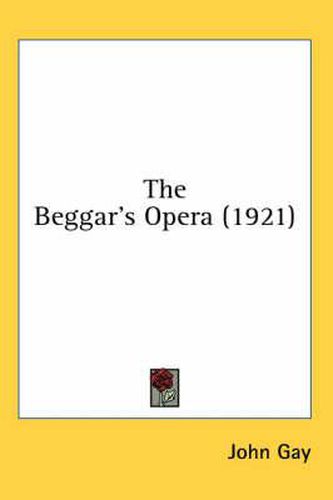 Cover image for The Beggar's Opera (1921)