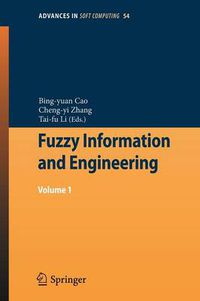 Cover image for Fuzzy Information and Engineering: Volume 1