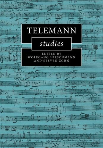 Cover image for Telemann Studies