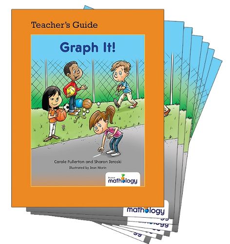 Cover image for Mathology Little Books - Data Management and Probability: Graph It! (6 Pack with Teacher's Guide)