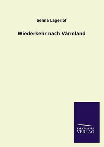 Cover image for Wiederkehr Nach Varmland
