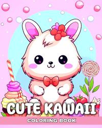 Cover image for Cute Kawaii Coloring Book