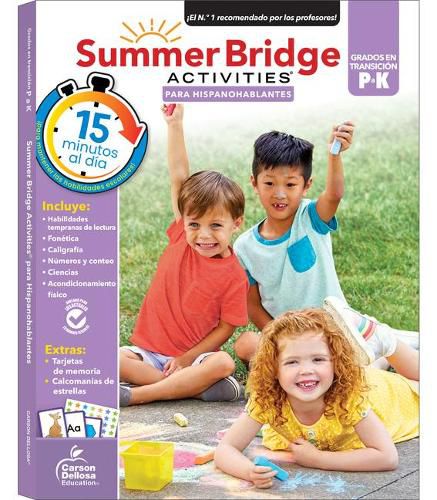 Cover image for Summer Bridge Activities Spanish Prek-K, Grades Pk - K