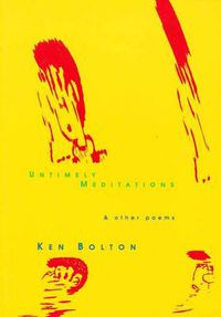 Cover image for Untimely Meditations