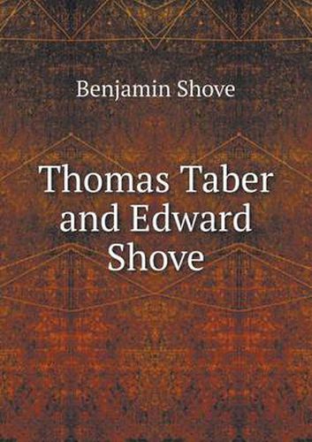 Cover image for Thomas Taber and Edward Shove