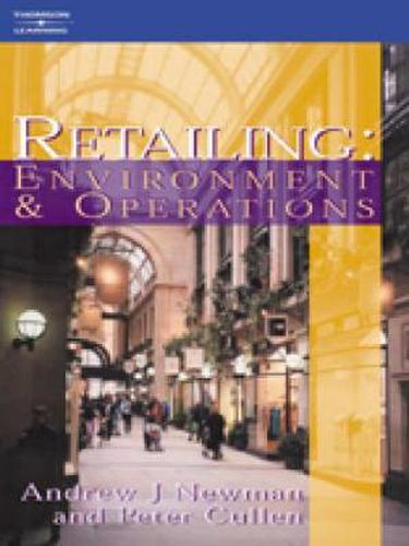 Cover image for Retailing: Environment and Operations